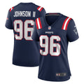 Eric Johnson II New England Patriots Nike Women's  Game Jersey -  Navy