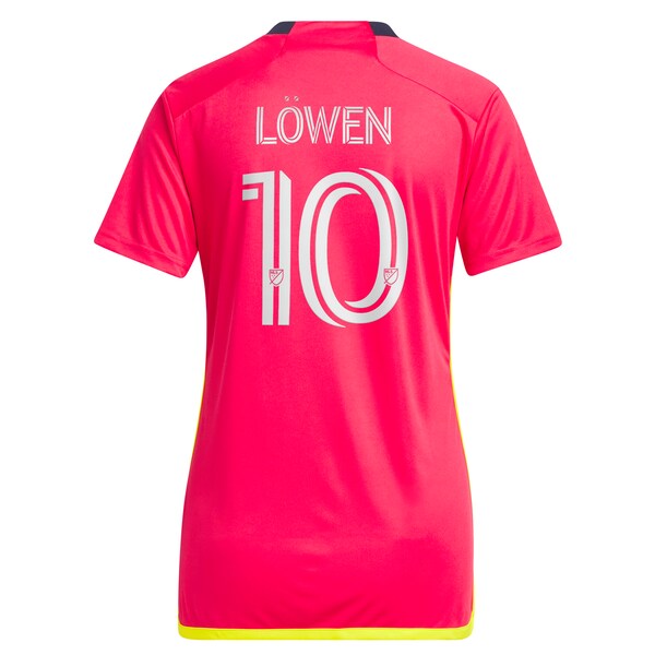 Eduard Löwen St. Louis City SC adidas Women's 2024 CITY Kit Replica Jersey - Red