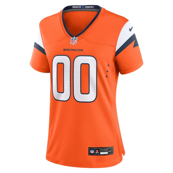 Denver Broncos Nike Women's Custom Game Jersey  - Orange