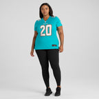 Jordyn Brooks Miami Dolphins Nike Women's  Game Jersey -  Aqua