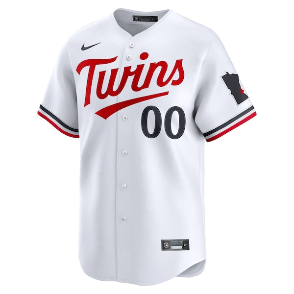 Minnesota Twins Nike Home Limited Custom Jersey - White