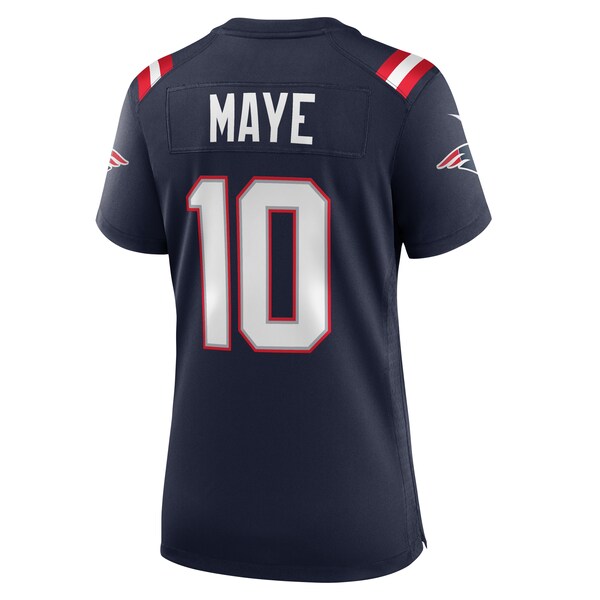 Drake Maye New England Patriots Nike Women's 2024 NFL Draft First Round Pick Player Game Jersey - Navy