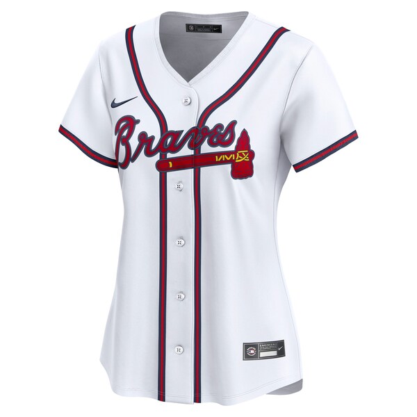 Spencer Strider Atlanta Braves Nike Women's Home Limited Player Jersey – White