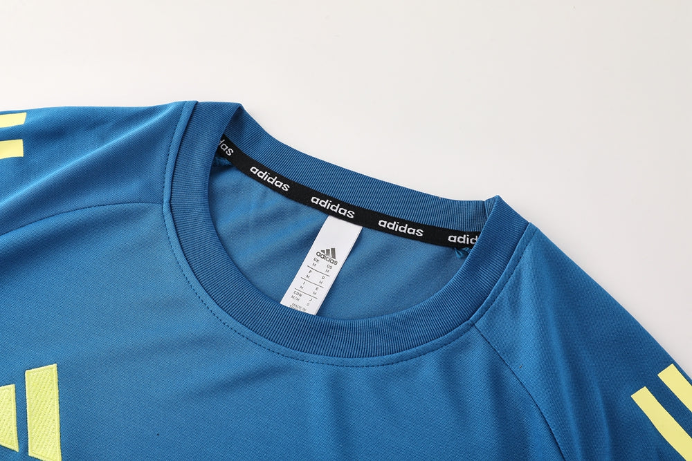 Adidas Short Sleeve Training Jersey Set - AD09- Dark Blue