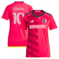Eduard Löwen St. Louis City SC adidas Women's 2024 CITY Kit Replica Jersey - Red