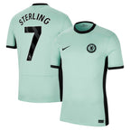 Raheem Sterling Chelsea Nike 2023/24 Third Stadium Replica Player Jersey - Mint/Blue/Navy