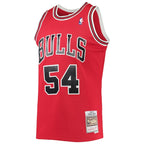 Horace Grant Chicago Bulls 1990/91 Throwback Dark Swingman Jersey - Red