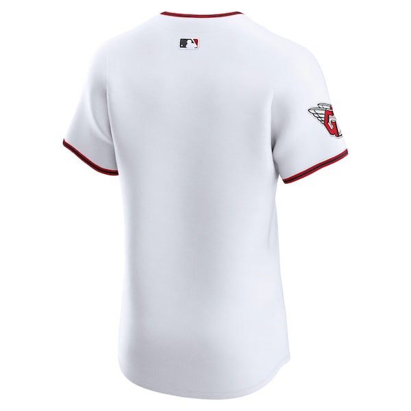 Cleveland Guardians Nike Home Elite Jersey - White