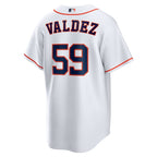 Framber Valdez Houston Astros Nike Home Replica Jersey - White