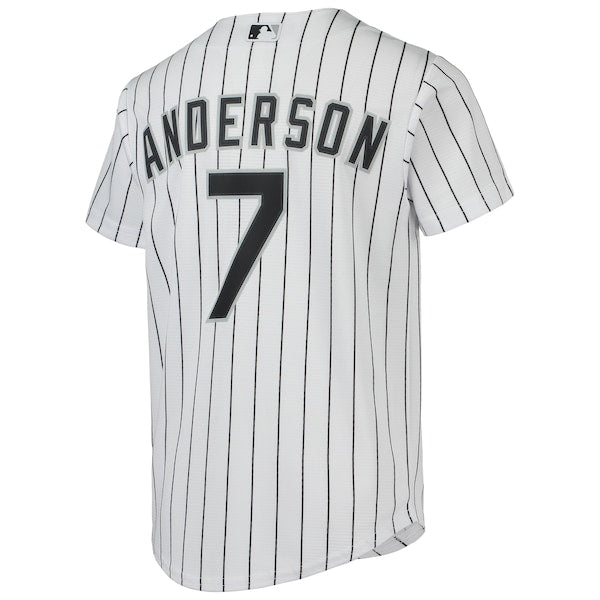 Tim Anderson Chicago White Sox Nike Youth Alternate Replica Player Jersey - White