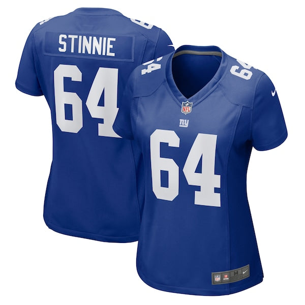 Aaron Stinnie New York Giants Nike Women's  Game Jersey -  Royal