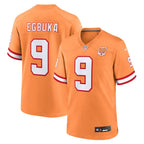 Emeka Egbuka  Tampa Bay Buccaneers Nike 50th Season Game Jersey - Creamsicle/White/Red