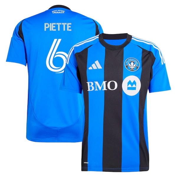 Samuel Piette CF Montreal adidas 2025 Montréal Original Replica Player Jersey - Blue