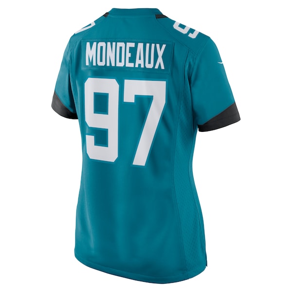 Henry Mondeaux Jacksonville Jaguars Nike Women's  Game Jersey -  Teal