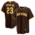 Fernando Tatis Jr. San Diego Padres Nike Alternate Replica Player Jersey - Brown/Tan/White