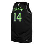 Brandon Ingram New Orleans Pelicans Nike Youth  Swingman Replica Jersey - City Edition - Black