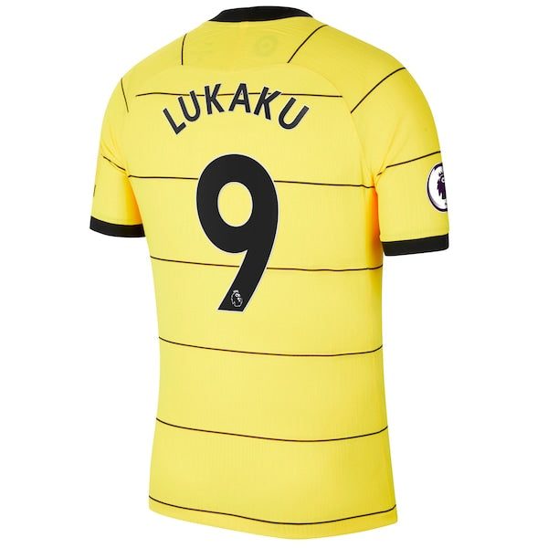 Romelu Lukaku Chelsea Nike 2021/22 Away Authentic Player Jersey - Yellow