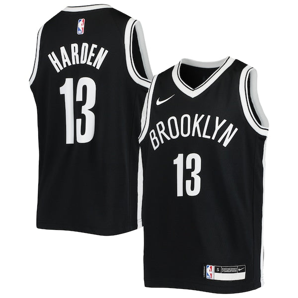 James Harden Brooklyn Nets Nike Youth Swingman Jersey - Icon Edition - Black