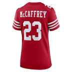 Christian McCaffrey San Francisco 49ers Nike Women's Super Bowl LVIII Game Jersey - Scarlet