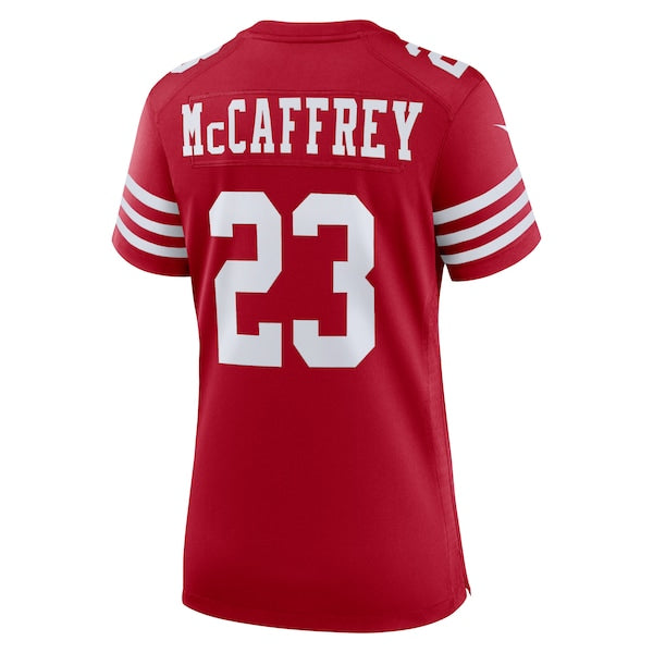 Christian McCaffrey San Francisco 49ers Nike Women's Super Bowl LVIII Game Jersey - Scarlet