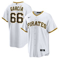 Jarlín García Pittsburgh Pirates Nike Home  Replica Player Jersey - White