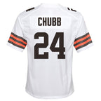 Nick Chubb Cleveland Browns Nike Youth Game Jersey - White