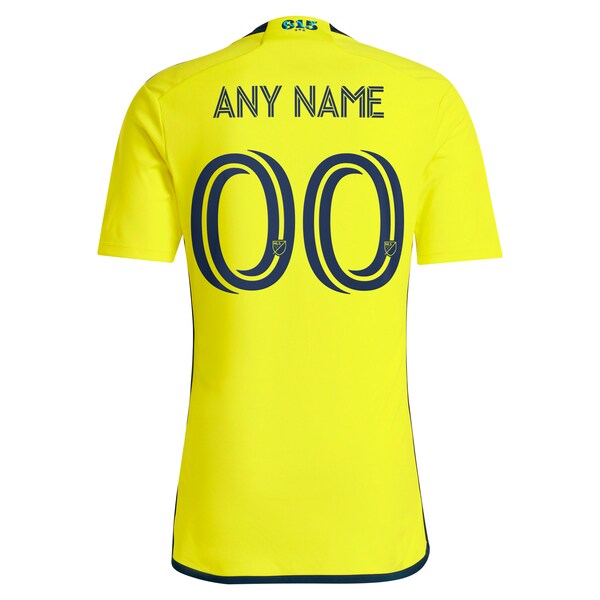 Nashville SC adidas 2024 The 615 Kit Replica Custom Jersey - Yellow