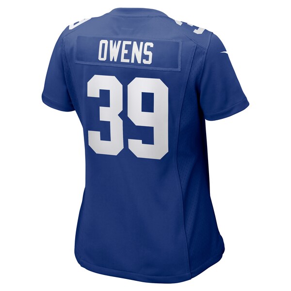 Gervarrius Owens New York Giants Nike Women's Team Game Jersey -  Royal