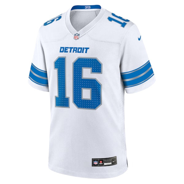 Jared Goff Detroit Lions Nike Game Jersey - White