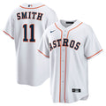 Cam Smith Houston Astros Nike Home Replica Jersey - White/Orange