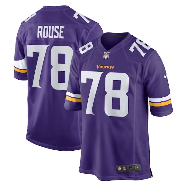 Walter Rouse Minnesota Vikings Nike Game Jersey -  Purple