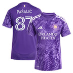 Marco Pašalić Orlando City SC adidas Women's 2025 Perfect Storm Replica Player Jersey - Purple