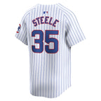 Justin Steele Chicago Cubs Nike Home Limited Player Jersey - White