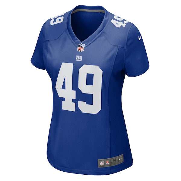 Matthew Adams New York Giants Nike Women's  Game Jersey -  Royal