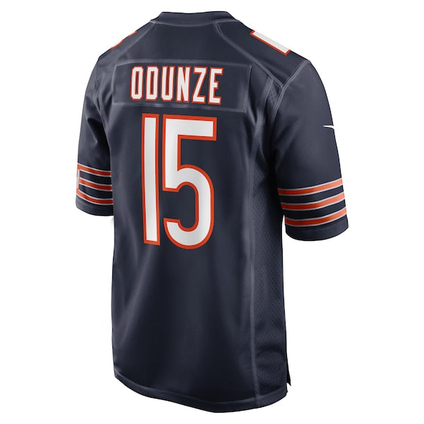 Rome Odunze Chicago Bears Nike 2024 NFL Draft First Round Pick Player Game Jersey - Navy