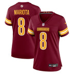 Marcus Mariota Washington Commanders Nike Women's Team Game Jersey -  Burgundy