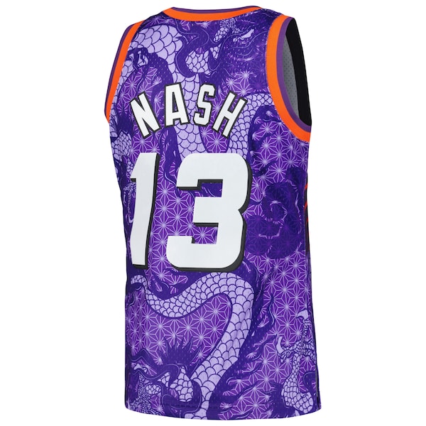 Steve Nash Phoenix Suns 1996/97 Hardwood Classics Asian Heritage 6.0 Swingman Throwback Player Jersey - Purple
