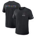 Dallas Cowboys Nike 2025 NFL Crucial Catch Tri-Blend Dri-FIT T-Shirt - Black