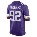 Jonah Williams Minnesota Vikings Nike Team Game Jersey -  Purple