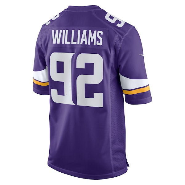 Jonah Williams Minnesota Vikings Nike Team Game Jersey -  Purple