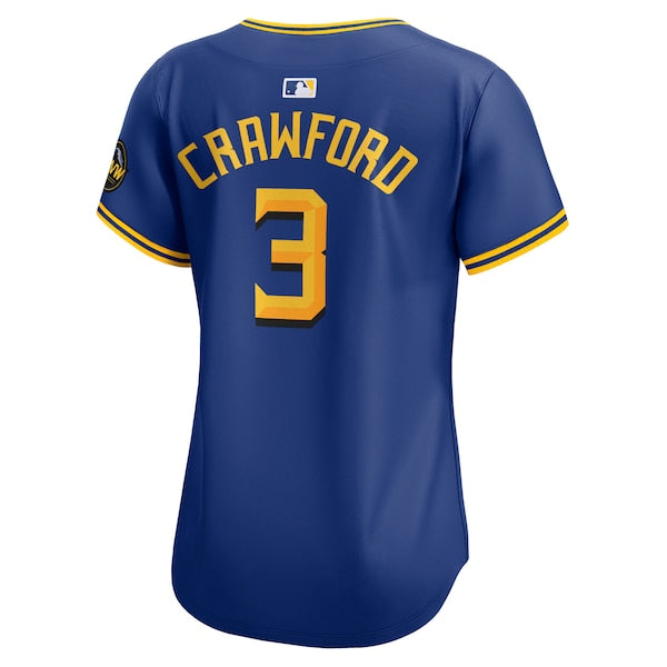 J.P. Crawford Seattle Mariners Nike Women's City Connect Limited Player Jersey - Royal