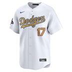 Shohei Ohtani Los Angeles Dodgers Nike 2025 Gold Collection Limited Jersey – White