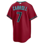 Corbin Carroll Arizona Diamondbacks Nike Alternate 2 Replica Jersey - Red
