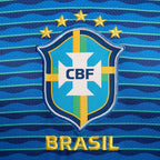 Brazil National Team Nike 2024 Away Stadium Replica Jersey – Blue