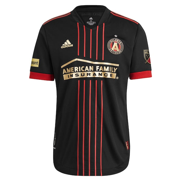 Miles Robinson Atlanta United FC adidas 2021 The BLVCK Kit Authentic Jersey