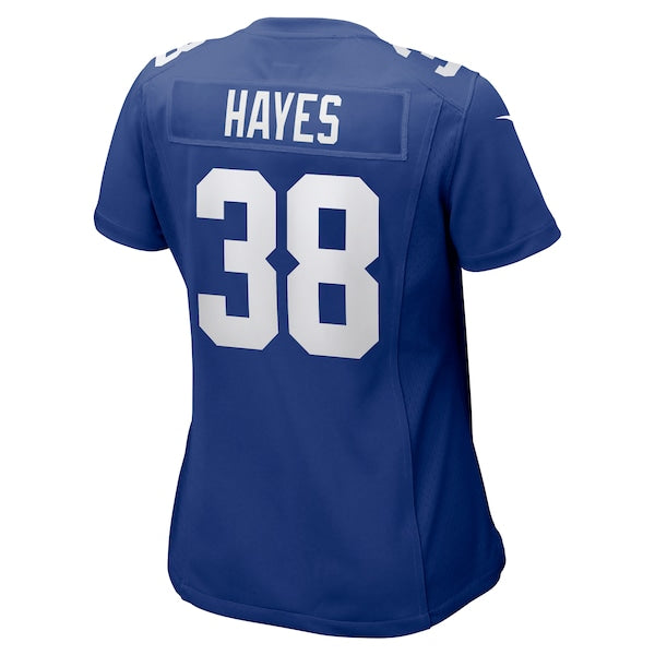 Kaleb Hayes New York Giants Nike Women's  Game Jersey -  Royal