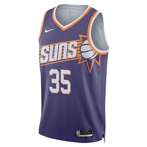 Kevin Durant Phoenix Suns Nike Unisex Swingman Jersey - Icon Edition - Purple/White