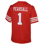 Ricky Pearsall San Francisco 49ers Nike Youth Game Jersey - Red