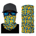 CAMO CHARGERS FACE MASK BANDANAS