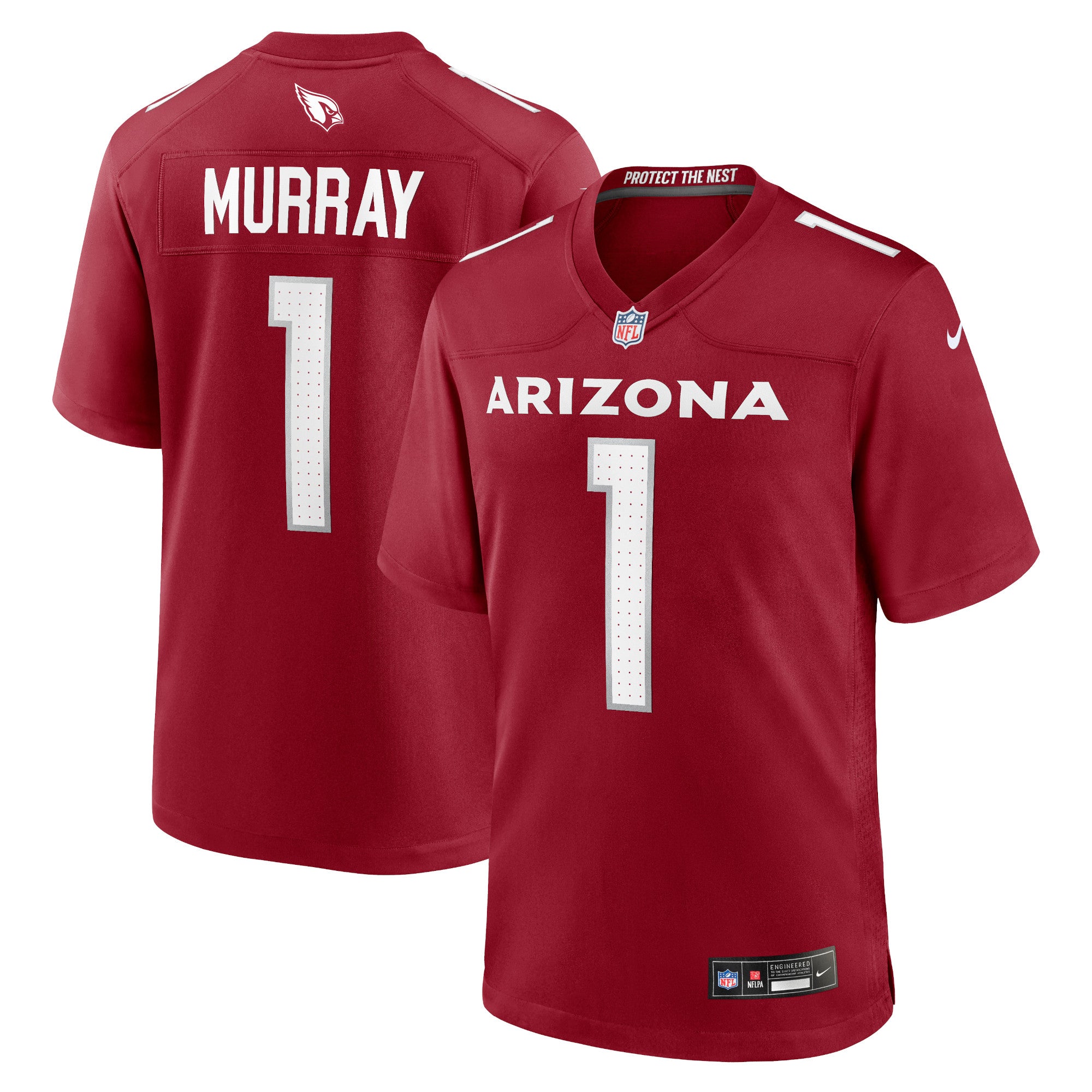 Kyler Murray Arizona Cardinals Nike Game Player Jersey - White/Cardinal